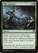 Wild Instincts (ORI-206)  Foil - Magic Origins