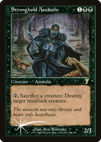 Stronghold Assassin (7ED-166★) - Seventh Edition Foil