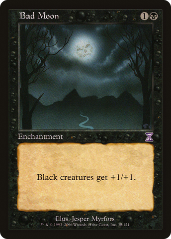Bad Moon (TSB-038)  - Time Spiral Timeshifted