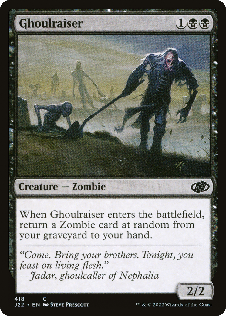 Ghoulraiser (J22-418)  - Jumpstart 2022