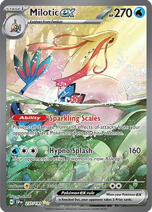 Milotic ex 237/191 - Holofoil SV08 Surging Sparks