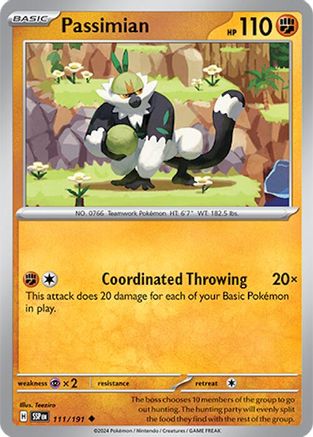 Passimian 111/191  SV08 Surging Sparks