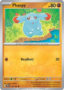 Phanpy 102/191 - Reverse Holofoil SV08 Surging Sparks