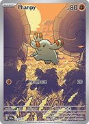 Phanpy 205/191  - Holofoil SV08 Surging Sparks - Illustration Rare