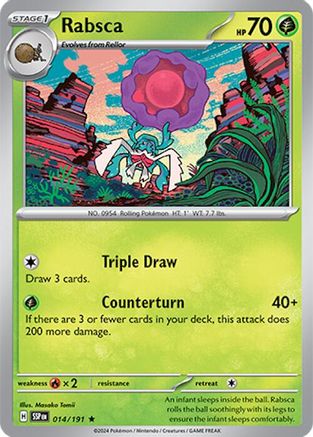 Rabsca 014/191 - Holofoil SV08 Surging Sparks