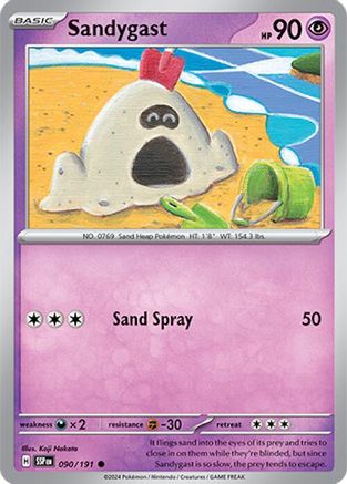 Sandygast 090/191  SV08 Surging Sparks