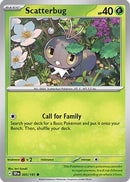 Scatterbug 005/191 - Reverse Holofoil SV08 Surging Sparks