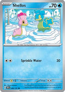 Shellos 046/191 - Reverse Holofoil SV08 Surging Sparks