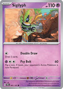 Sigilyph 081/191 - Reverse Holofoil SV08 Surging Sparks