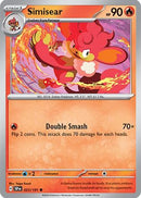 Simisear 023/191 - Reverse Holofoil SV08 Surging Sparks