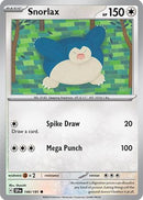 Snorlax 144/191  - Reverse Holofoil SV08 Surging Sparks - Common