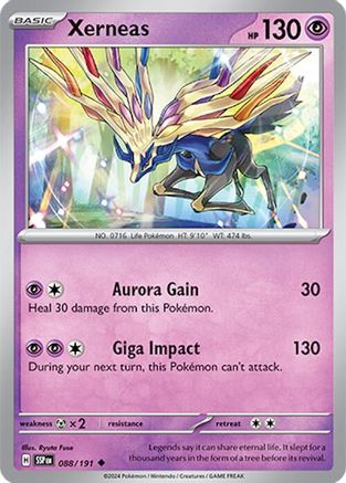 Xerneas 088/191  SV08 Surging Sparks
