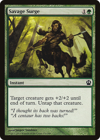 Savage Surge (THS-176)  Foil - Theros