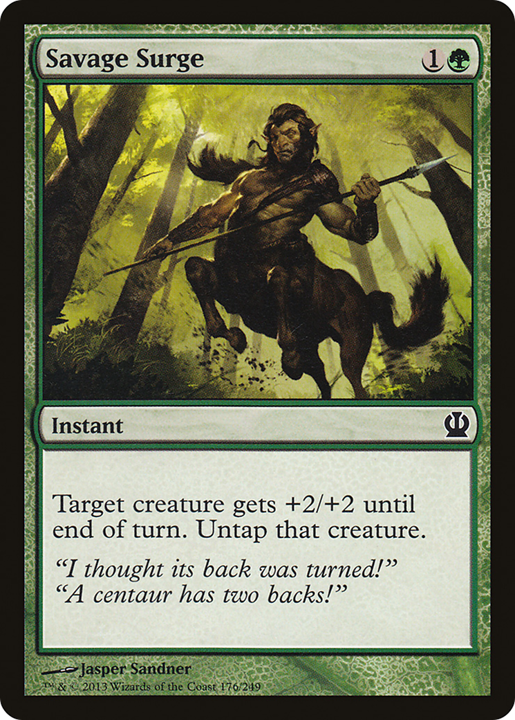 Savage Surge (THS-176)  - Theros
