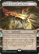 Sword of Wealth and Power (Showcase) (Raised Foil) (BIG-064)  Foil - The Big Score: (Showcase)
