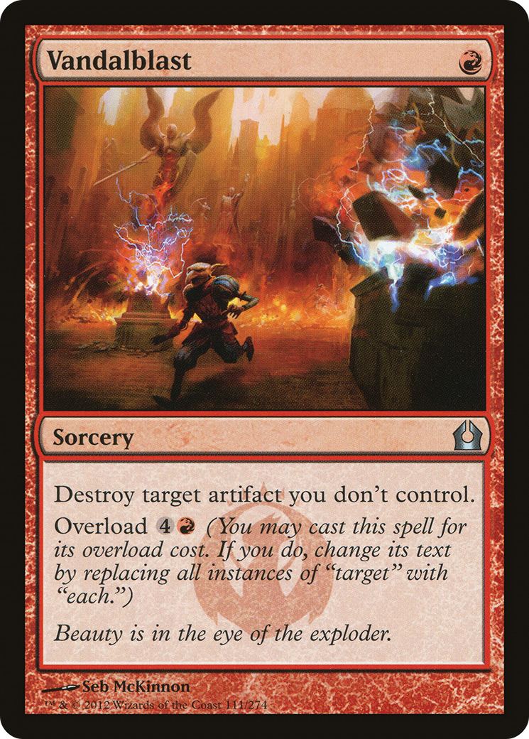 Vandalblast (RTR-111)  - Return to Ravnica