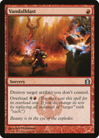 Vandalblast (RTR-111)  Foil - Return to Ravnica