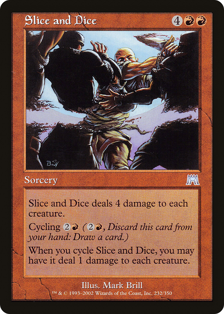 Slice and Dice (ONS-232)  Foil - Onslaught