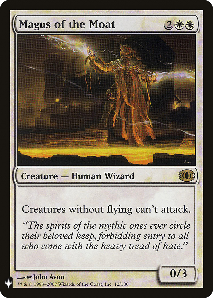 Magus of the Moat (LIST-012)  - The List