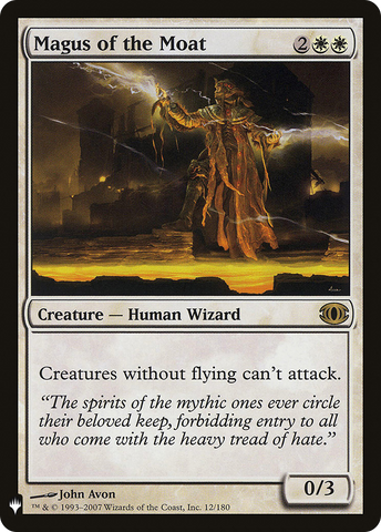 Magus of the Moat (LIST-012)  - The List