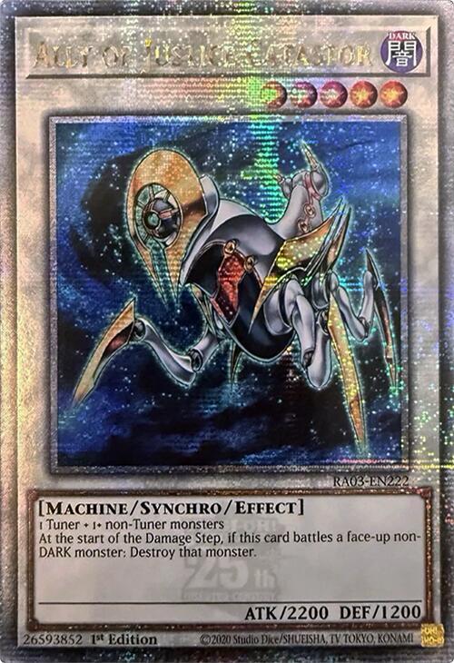 Ally of Justice Catastor (Quarter Century Secret Rare) [RA03-EN222] Quarter Century Secret Rare