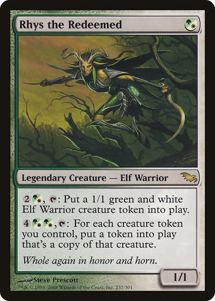Rhys the Redeemed (SHM-237)  - Shadowmoor