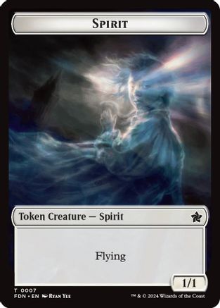 Spirit // Cat (0001) Doubled-Sided Token (FDN-1 // 7)  - Foundations