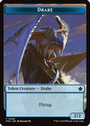 Drake // Goblin Doubled-Sided Token (FDN-8 // 18)  - Foundations
