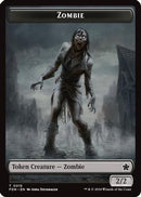 Zombie // Insect Doubled-Sided Token (FDN-15 // 21)  Foil - Foundations