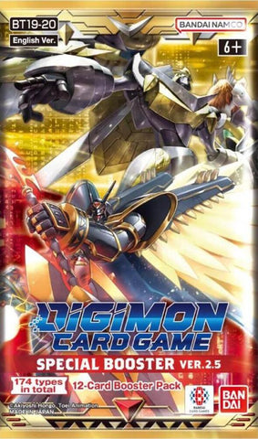 Digimon Special Booster Ver 2.5 Booster Pack [BT19-20]