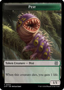 Pest // Plot Double-Sided Token (OTP-4 // 20)  - Outlaws of Thunder Junction: Breaking News