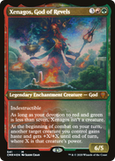 Xenagos, God of Revels (Foil Etched) (CMR-541)  Foil - Commander Legends: (enchantment)