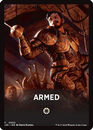 Armed Theme Card (J25-002) - Foundations Jumpstart