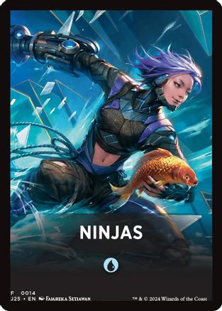Ninjas Theme Card (J25-014) - Foundations Jumpstart