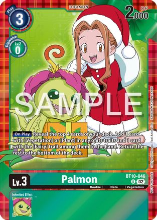 Palmon [BT10-046] (Winter Holiday Event 2024) [Xros Encounter]