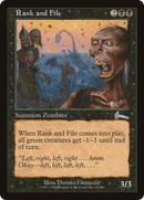 Rank and File (ULG-065)  Foil - Urza's Legacy