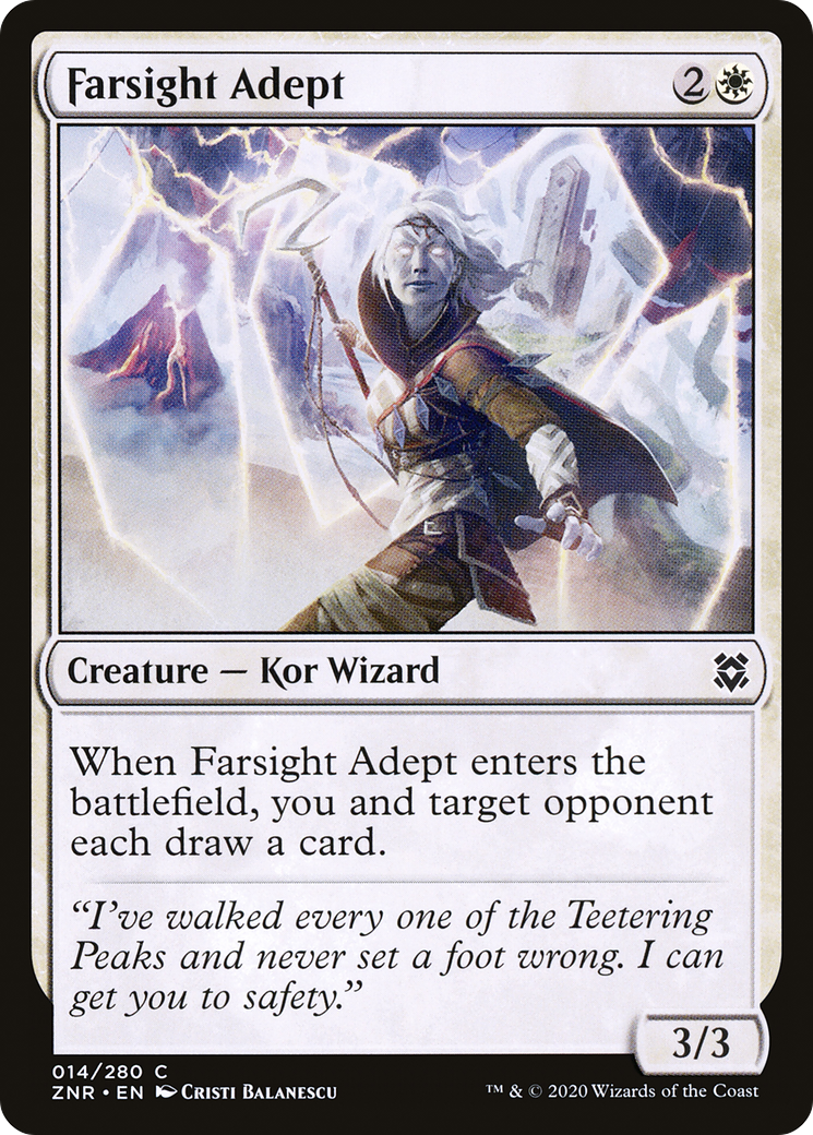 Farsight Adept (ZNR-014)  - Zendikar Rising