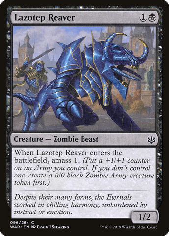 Lazotep Reaver (WAR-096)  Foil - War of the Spark