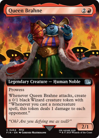 Queen Brahne (Extended Art) (FIN-464)  Foil - FINAL FANTASY: (Extended Art)