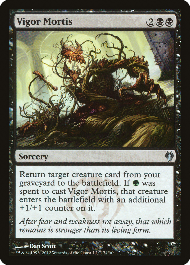 Vigor Mortis (DDJ-074)  Foil - Duel Decks: Izzet vs. Golgari