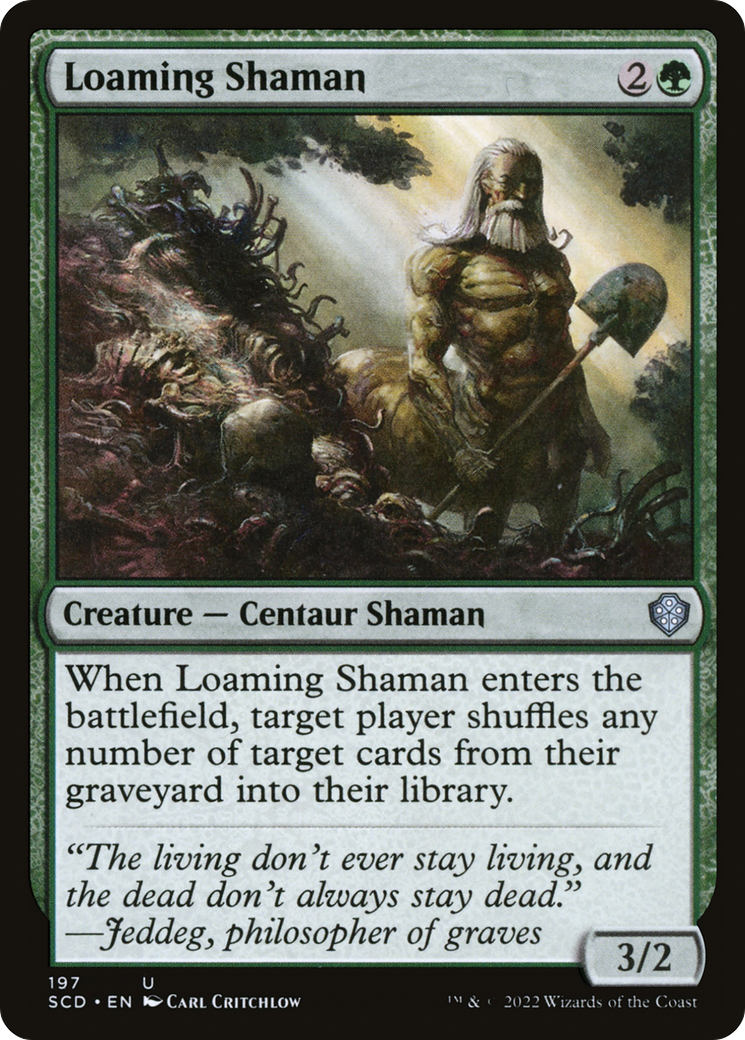 Loaming Shaman (SCD-197)  - Starter Commander Decks