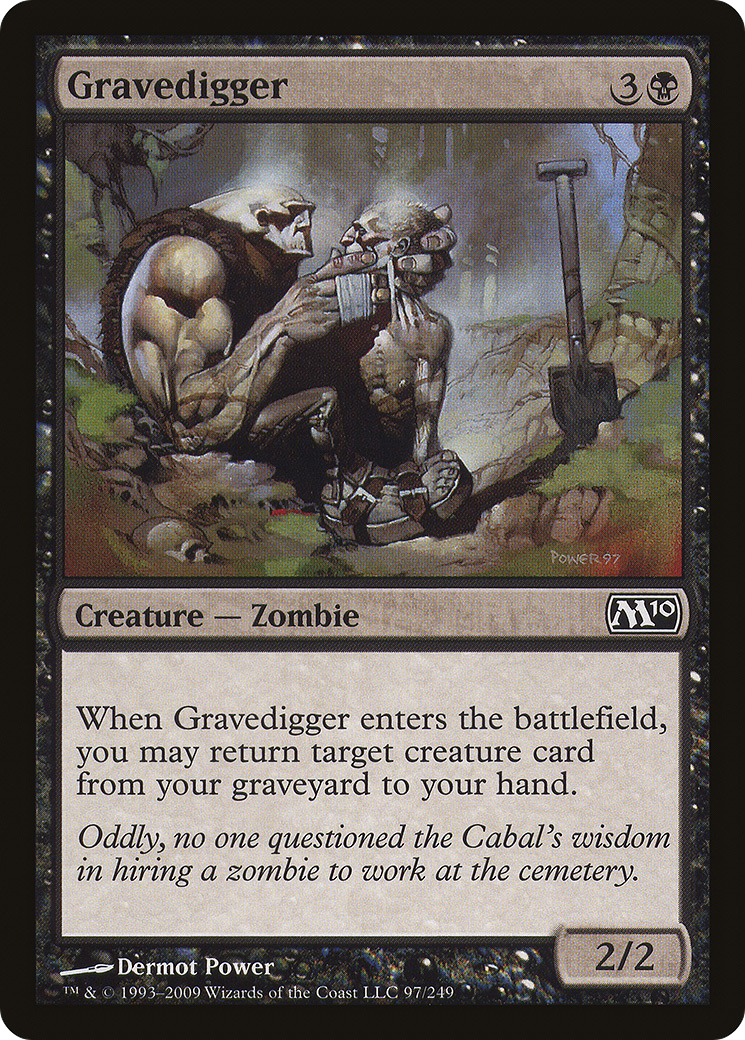 Gravedigger (M10-097)  - Magic 2010
