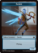 Faerie // Zombie Double-Sided Token (FDN-9 // 15)  - Foundations