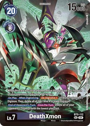 DeathXmon (Alternate Art) (BT9-112) - Special Limited Set Foil