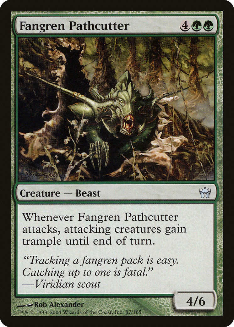 Fangren Pathcutter (5DN-087)  Foil - Fifth Dawn