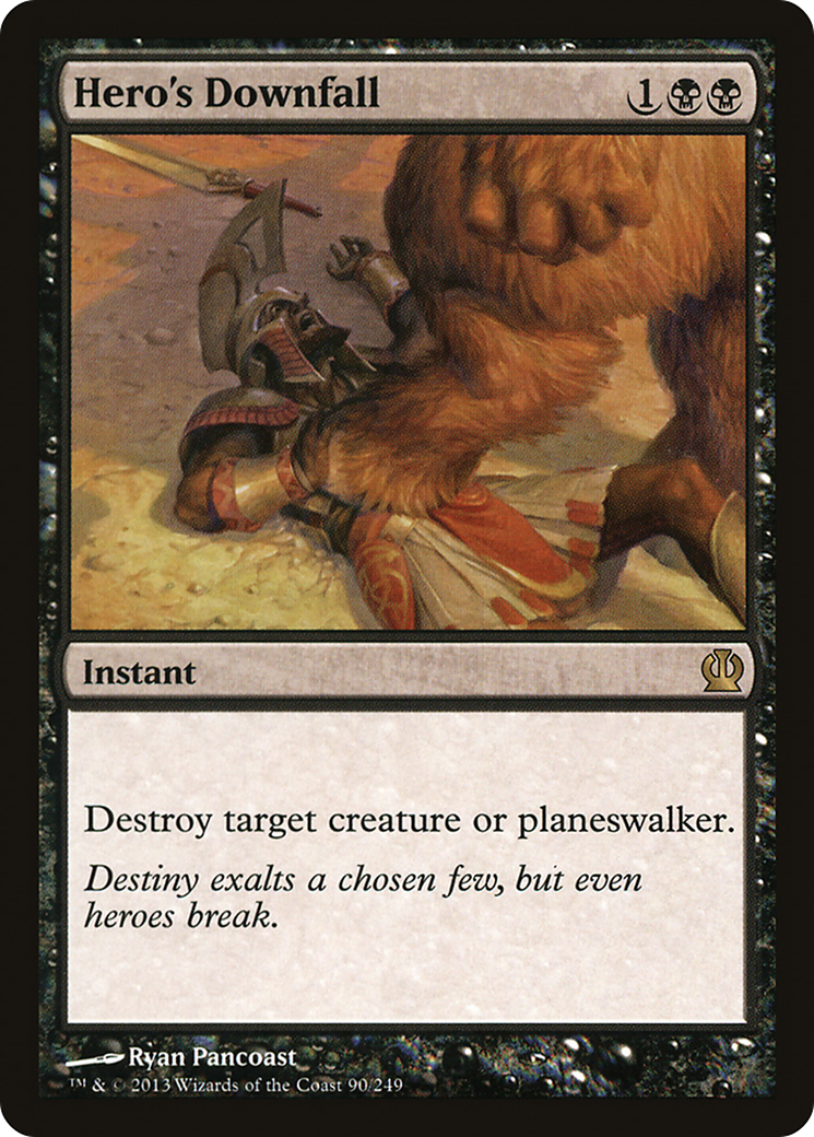 Hero's Downfall (THS-090)  Foil - Theros