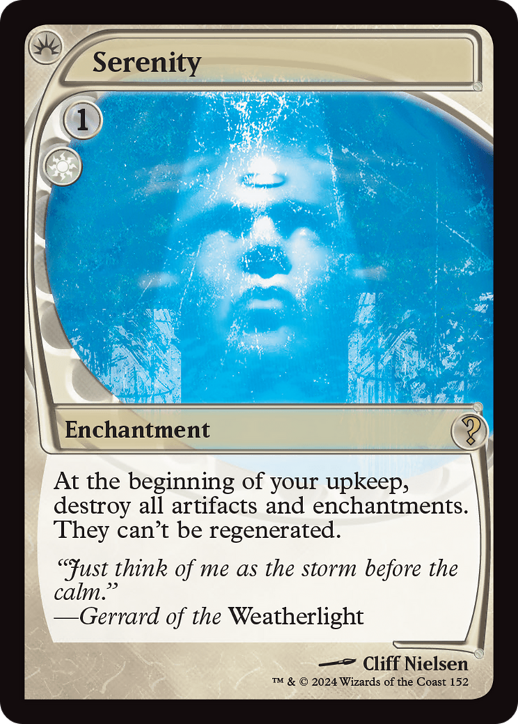 Serenity (Future Sight) (MB2-152)  - Mystery Booster 2