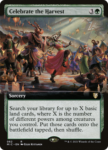 Celebrate the Harvest (Extended Art) (MIC-062)  - Midnight Hunt Commander: (Extended Art)