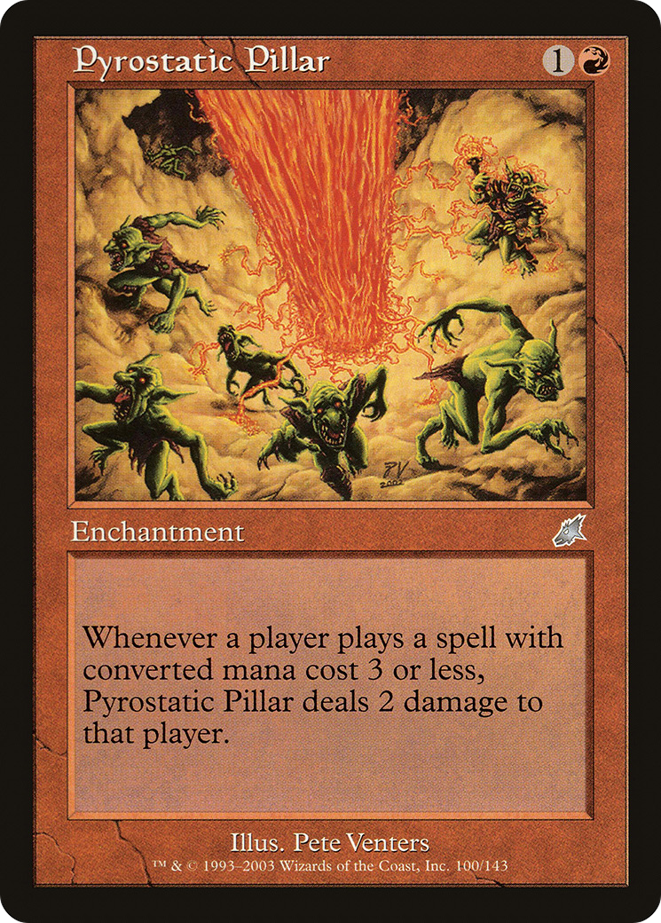 Pyrostatic Pillar (SCG-100)  - Scourge