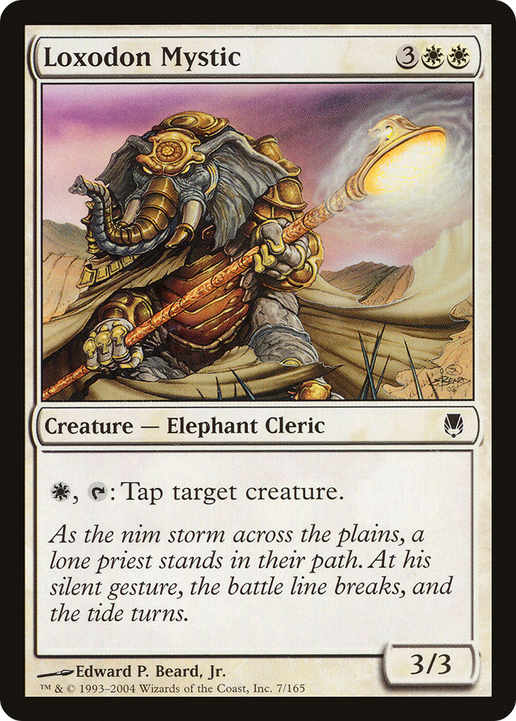 Loxodon Mystic (DST-007)  Foil - Darksteel